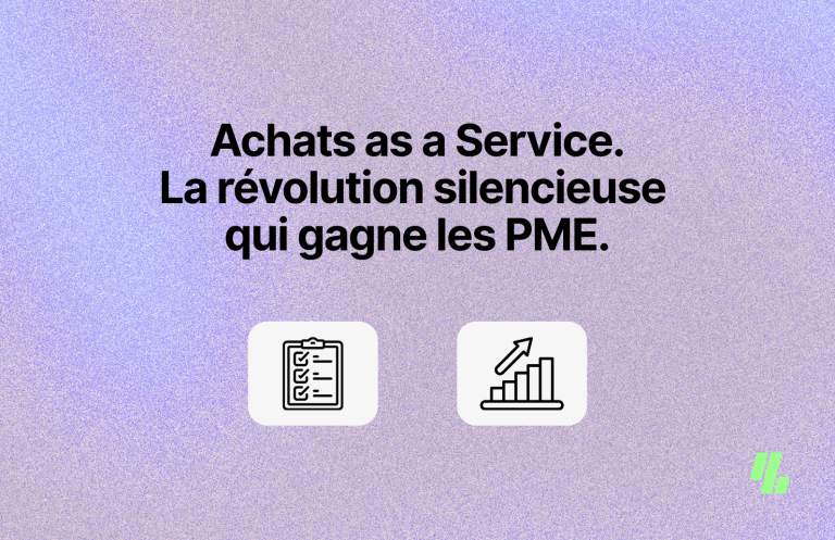 Achats as a Service : la révolution silencieuse qui gagne les PME