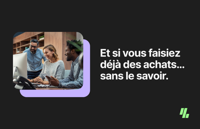 Et si vous faisiez déjà des achats… sans le savoir